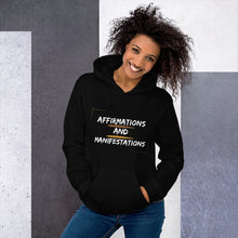Load image into Gallery viewer, Affirmations and Manifestations Unisex Hoodie