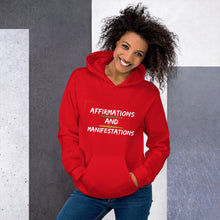 Load image into Gallery viewer, Affirmations and Manifestations Unisex Hoodie