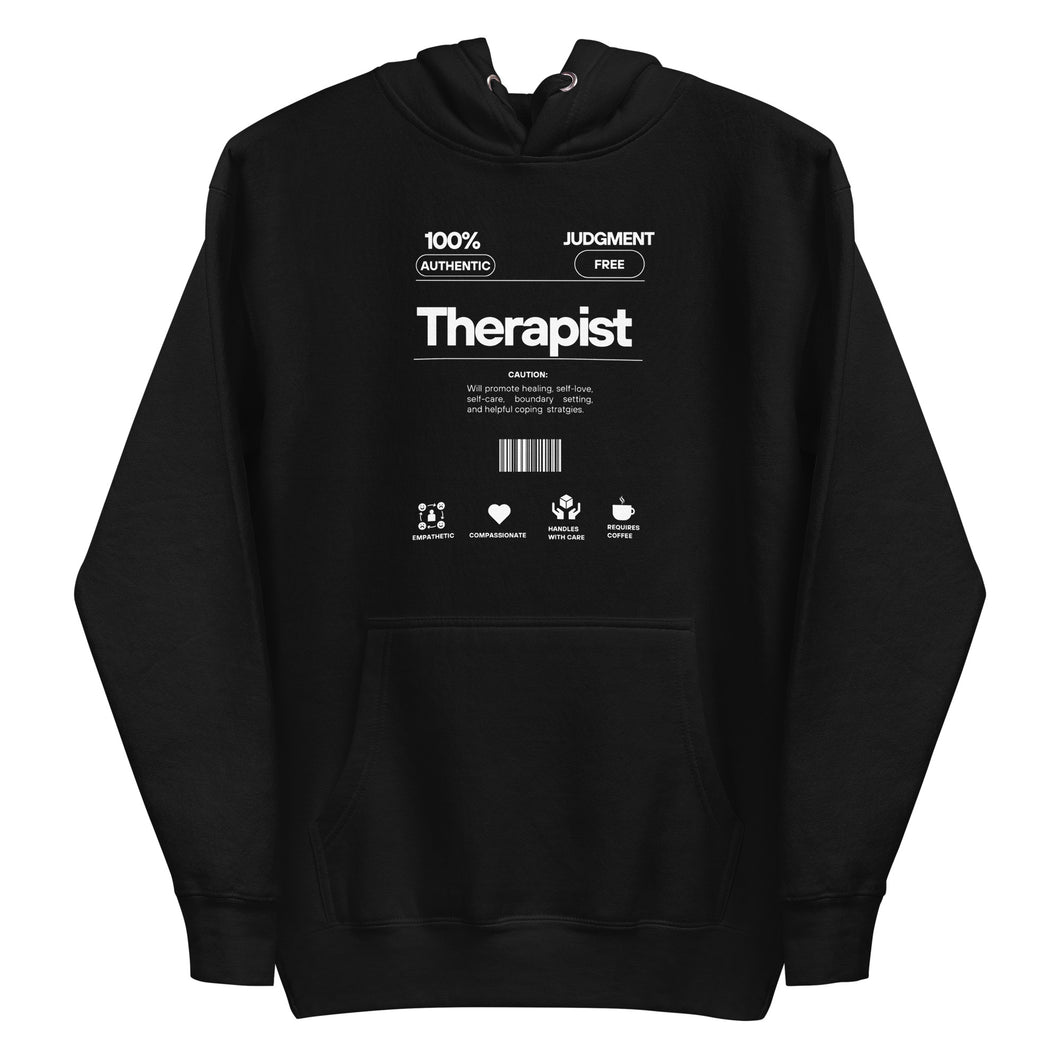 THERAPIST Label Unisex Hoodie