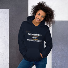 Load image into Gallery viewer, Affirmations and Manifestations Unisex Hoodie
